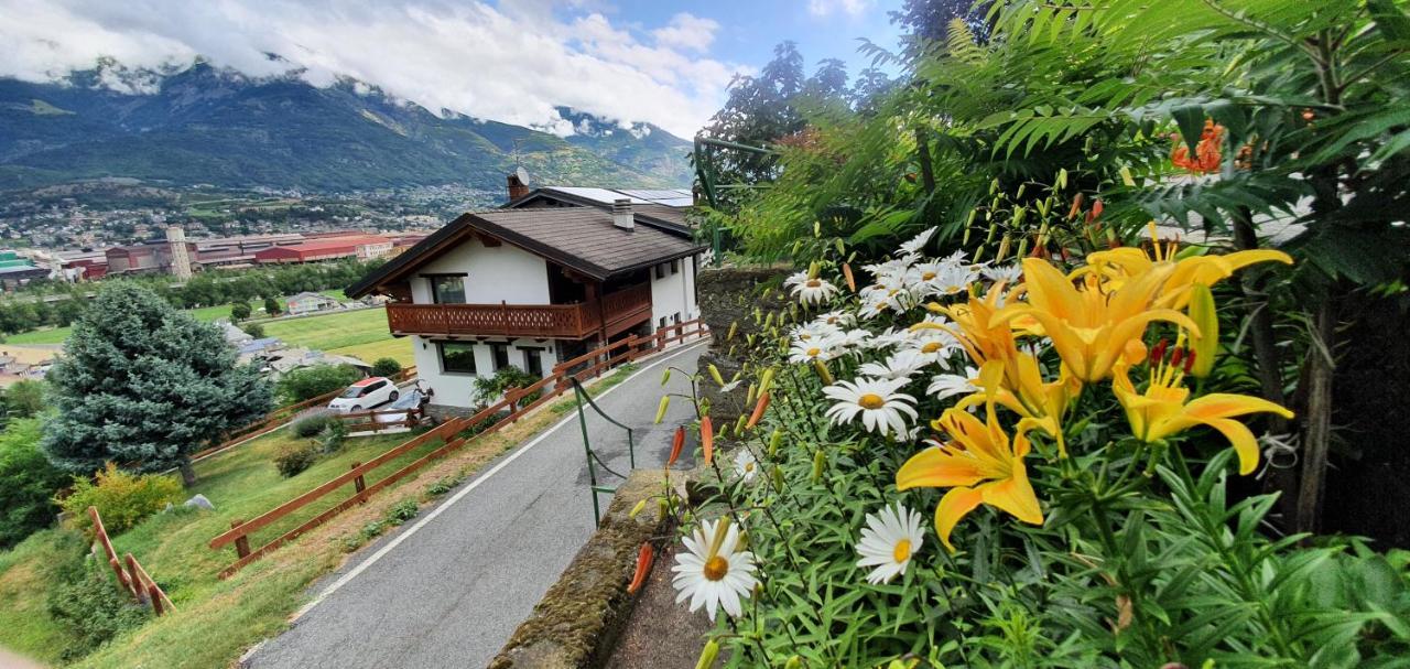 Agriturismo B&B Chevres A Cheval Charvensod Eksteriør billede